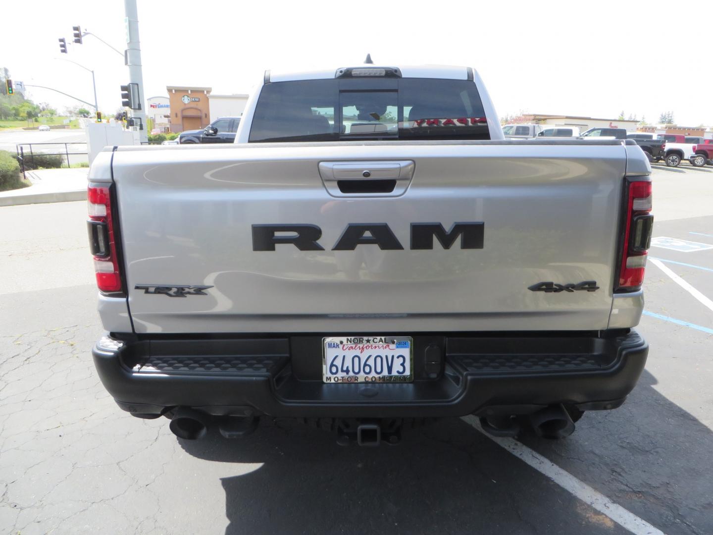 2021 SILVER /BLACK RAM 1500 TRX Crew Cab SB 4WD (1C6SRFU90MN) with an 6.2L V8 OHV 16V engine, 8A transmission, located at 2630 Grass Valley Highway, Auburn, CA, 95603, (530) 508-5100, 38.937893, -121.095482 - Photo#5